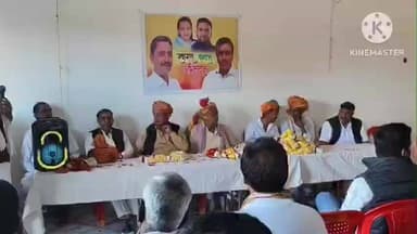 बड़ौद: बड़ौद में नवनियुक्त ब्लॉक कांग्रेस अध्यक्ष मेहरबान सिंह सिसोदिया का राज पैलेस में कार्यक्रम