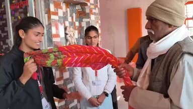 वैर: राजस्थान विधानसभा में आयोजित राजस्थान युवा सभा कार्यक्रम में भौडा गाँव की बेटी पूजा गुर्जर ने भाग लिया, किया गया सम्मान