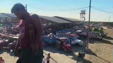 पोलायकलां: पोलाय कला मंडी में प्याज की आवक बढ़ी, नई प्याज 200 से 1700 रुपये प्रति क्विंटल बिकी