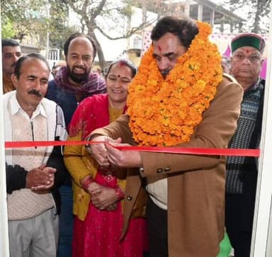 दाड़लाघाट: ग्रामीण आर्थिकी को मजबूत करने के लिए बहुआयामी योजनाएं: संजय अवस्थी, 33 लाख का गुलमोहर विश्राम गृह का उद्घाटन