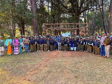 कान्हा टाइगर रिजर्व में 'अनुभूति कार्यक्रम': छात्रों ने लिया प्रकृति संरक्षण का संकल्प