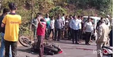 दापोली: मंडणगडहून खेडला येणाऱ्या एसटी बसची आणि दुचाकीची जोरदार धडक, धडकेत एक जण जागीच ठार