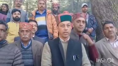 सैंज: वानखेड़ा के जंगल में ज़िंदगी की जंग, टेंटों में रह रहे पांच परिवार, न छत न रोज़गार: नग्गर ब्लॉक के चेयरमैन खेख राम