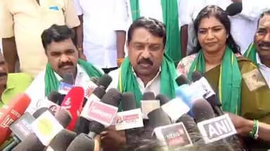 கே.வி.குப்பம்: அதிமுகவும் திமுகவும் எதிரெதிர் கட்சி அப்படி இருக்கையில் அதிமுக பற்றிய கவலை திமுகவுக்கு எதற்கு கே.வி குப்பத்தில் நயினார் நாகேந்திரன் பேட்டி