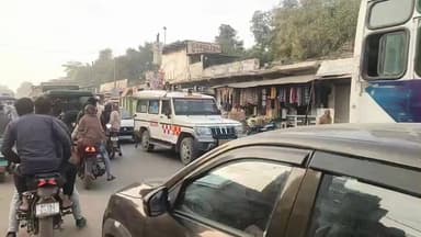 जौरा: एमएस रोड पर तिकोनिया पार्क से रामेश्वरी की माता तक लगा घंटों जाम