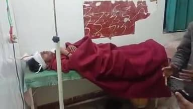 सरीला: जरिया थाना क्षेत्र के पहरा गाँव में तेज रफ्तार बाइक का संतुलन बिगड़ने से सवार युवक सड़क पर गिरकर घायल हुआ