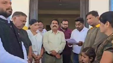 नेपानगर: नेपानगर में पानी, लाड़ली बहना और विकास कार्यों को लेकर जनाक्रोश, सड़क से तहसील तक हुंकार