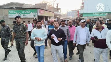 बरारी: बरारी हाट में अतिक्रमण पर प्रशासन सख्त, सीओ और ईओ ने दुकानदारों को 30 फीट खाली करने का अल्टीमेटम दिया