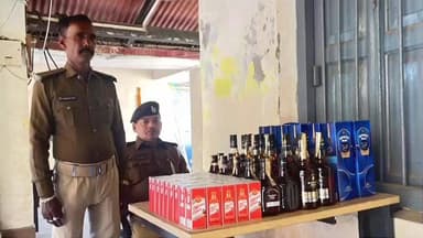 बैसि: बायसी एनएच-31 पर पुलिस ने की बड़ी कार्रवाई, स्टाइलो कार से 161.288 लीटर विदेशी शराब जब्त