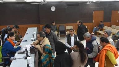 पानीपत: जिला सचिवालय के सभागार में समाधान शिविर का आयोजन किया गया