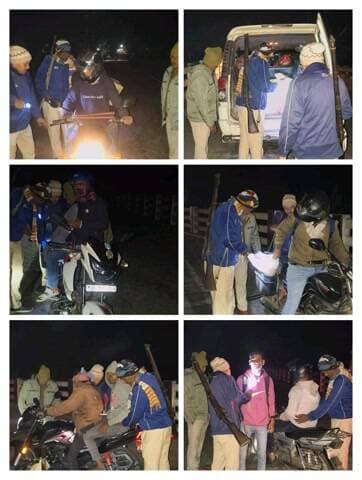 पुलिस_अधीक्षक, कटिहार के निर्देशानुसार अपराध की रोकथाम एवं सुरक्षा व्यवस्था बनाए रखने हेतु #कटिहार_पुलिस द्वारा सभी थाना क्षेत्रों में सघन वाहन जाँच अभियान चलाया जा रहा है।