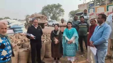 सिहावल: सीधी जिले में डिप्टी कलेक्टर एवं तहसीलदार ने विभिन्न धान खरीदी केंद्रों का किया निरीक्षण