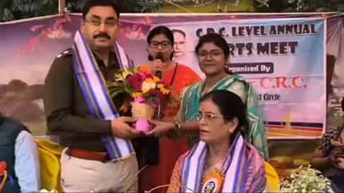 খড়গপুর ১: খড়গপুরের bnr গ্রাউন্ডে অনুষ্ঠিত হলো বিদ্যাসাগর crc খড়গপুর ওয়েস্ট সার্কেলের পরিচালনায় বার্ষিক ক্রীড়া প্রতিযোগিতা