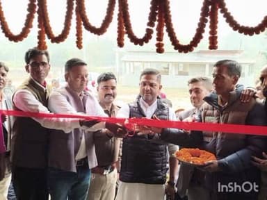 जरीडीह: गायछंदा में बेरमो विधायक कुमार जयमंगल सिंह ने एफपीसी धान अधिप्राप्ति केंद्र का उद्घाटन किया