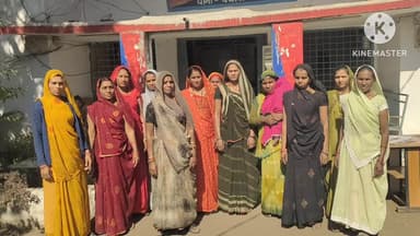 पंधाना: शाहपुरा की महिलाओं ने गांव में अवैध शराब बंद कराने के लिए चौकी पर दिया शिकायती आवेदन