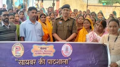 कोटा: ग्राम सलखा में महिलाओं की अगुवाई में नशा मुक्ति अभियान, रतनपुर पुलिस ने किया जन जागरूकता