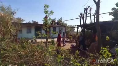 छोटीसादड़ी: छोटीसादड़ी में कॉलेज भूमि से अतिक्रमण हटाया गया, भारी पुलिस जाप्ते के बीच हुई कार्रवाई