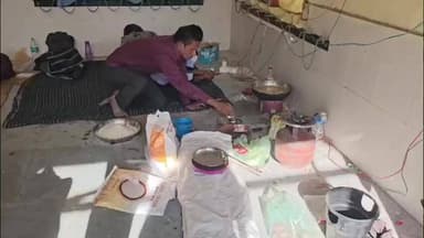 चौहटन: चौहटन जिला अस्पताल में बने ऑक्सीजन प्लांट का रूम मजदूरों के गेस्ट हाउस में तब्दील