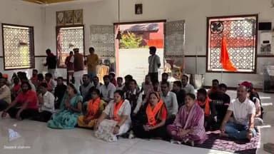 तिरोडा: गौहत्या व अवैध कत्तलखाना चालविणाऱ्या वर कठोर कारवाईची मागणी; तिरोड्यात निघाला मोर्चा