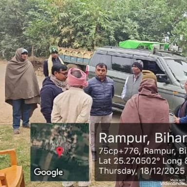 सूर्यपुरा: सीओबहार और अगरेड कला पैक्स गोदाम का निरीक्षण कर किसानों से मिले पदाधिकारी