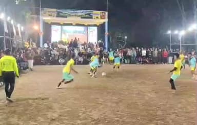 ভাঙড় ২: ভাঙ্গড়ের জিরানগাছায় অনুষ্ঠিত হল জোড়া বাইকের মিনি ফুটবল টুর্নামেন্ট