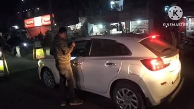 पथरगामा: पथरगामा थाना मोड़ के पास एंटी क्राइम वाहन चेकिंग अभियान चलाया गया