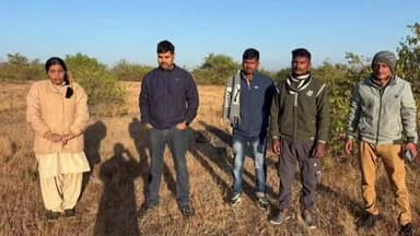 तेंदूखेड़ा: तेंदूखेड़ा रेंज में बाघ गणना शुरू, उप वन मंडल अधिकारी प्रतीक दुबे ने गणना की जानकारी ली