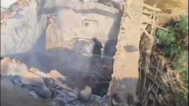 पवई: कृष्णगढ़ में सुने घर में लगी आग, घर और गृहस्थी का सामान जलकर खाक