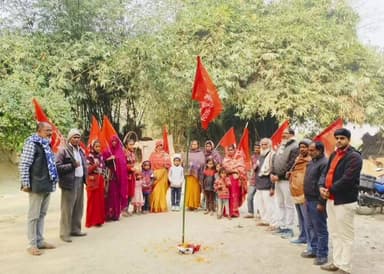 पूसा: दक्षिणी हरपुर पंचायत में भाकपा माले ने दिवंगत महासचिव के 27वें स्मृति दिवस पर संकल्प सभा का आयोजन किया