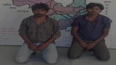 आमेट: आमेट में आतंक मचाने वाले दो लुटेरे पकड़े गए; एक दर्जन वारदातों का कबूलनामा, ज्वेलरी और नकदी बरामद