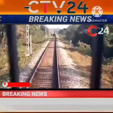 রেল চালকের তৎ*প*র*তা*য় দু**র্ঘ**ট**না থেকে র**ক্ষা পেলো হাতির পাল।