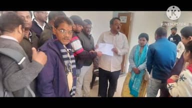 खुरई: देवरी: भाजपा विधायक द्वारा पटवारी से मारपीट और अभद्रता पर पटवारियों की अनिश्चितकालीन हड़ताल, SDM को सौंपा ज्ञापन