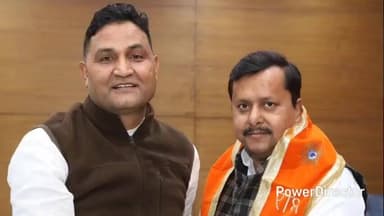 धारी: विधायक रामसिंह कैड़ा ने राष्ट्रीय कार्यालय में पार्टी के नवनियुक्त राष्ट्रीय कार्यकारी अध्यक्ष नितिन नवीन से की मुलाकात