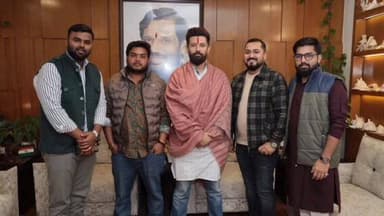 बेलसंड: बेलसंड के विकास को लेकर विधायक ने केंद्रीय मंत्री चिराग पासवान से की मुलाकात, फूड प्रोसेसिंग निवेश पर दिया ज़ोर