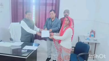 विदिशा: नाम वापसी के बाद सोनम जनपद सदस्य के रूप में निर्विरोध निर्वाचित, रानी बघेल ने लिया था नाम वापस