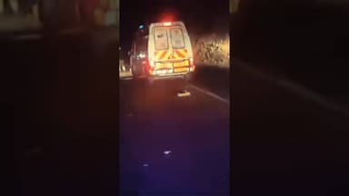 नारायणगंज, कुड़ामैली घाट में सड़क हादसा #mandla #accident #NH30