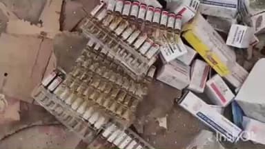 वाड्रफनगर: कचरे में दवाइयाँ मिलने से सिविल अस्पताल की स्वास्थ्य विभाग की घोर लापरवाही उजागर