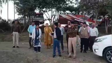 नेपानगर: राज्यपाल मंगुभाई पटेल के दौरे को लेकर प्रशासन अलर्ट, DM और SP ने डवालीखुर्द हेलीपैड का किया निरीक्षण