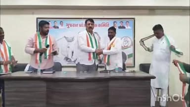 વઘઇ: ડાંગ ભાજપમાં મોટું ગાબડું, ભ્રષ્ટાચારથી કંટાળી 100થી વધુ હોદ્દેદારો અને કાર્યકરો ‘કોંગ્રેસ’ સાથે જોડાયા