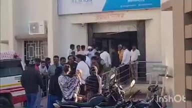 येवला: टॅंकरने विसापूर फाट्याजवळ रिक्षाला धडक दिल्याने सहा प्रवासी जगती