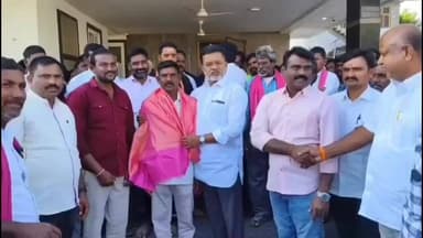 మంథని: కాటారం మహాముత్తారం మహాదేవపూర్ మండలాల్లో గెలుపొందిన సర్పంచులను అభినందించి సత్కరించిన మంథని మాజీ ఎమ్మెల్యే పుట్ట మధు