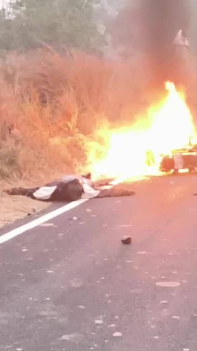 #.18/12/2025 ke gaw gohi rajpur thana me huaa astdent huye det#4log huye det 😢😢😢