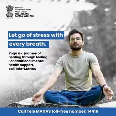 #MentalHealth | In our fast-paced lives, stress and anxiety can feel overwhelming. Yoga provides a sanctuary, allowing us to reconnect with our inner selves through mindful movements and deep breathing. This practice fosters peace.