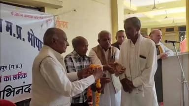 पोलायकलां: पोलायकला में विश्व पेंशनर्स दिवस पर कार्यक्रम, 75 वर्ष से अधिक उम्र के पेंशनर्स का सम्मान