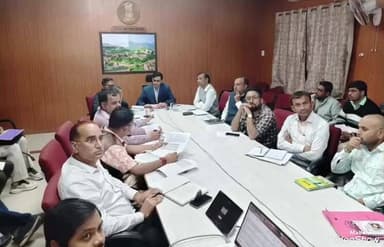 आहोर: खाद्य एवं सार्वजनिक वितरण विभाग के निदेशक की अध्यक्षता में आकांक्षी ब्लॉक आहोर के कार्यक्रम की समीक्षा बैठक संपन्न हुई