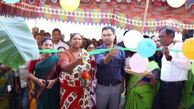 తాడ్వాయి: తాడువాయిలో గిరిజన ఆశ్రమ బాలికల జూనియర్ కళాశాల భవనాన్ని ప్రారంభించిన మంత్రి సీతక్క