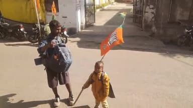 पुनासा: तीर्थ नगरी ओमकारेश्वर में छोटे योगी आदित्यनाथ का वीडियो वायरल, लोगों में जगा रहा धर्म की अलख