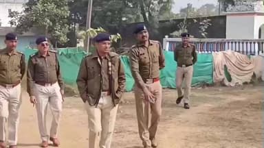 छतरपुर: पुलिस अधीक्षक अगम जैन ने किया ईशानगर थाने का वार्षिक निरीक्षण!