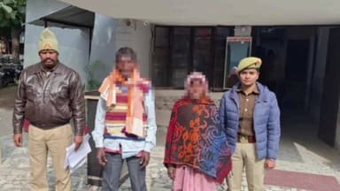 कुंडा: कुण्डा पुलिस ने काजीपुर गांव से घरेलू हिंसा के मामले में वांछित 2 अभियुक्तों को किया गिरफ्तार