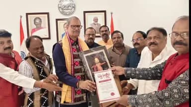 ବରଗଡ: ବିଶ୍ଵ ପ୍ରସିଦ୍ଧ ଧନୁଯାତ୍ରା ପାଇଁ ବରଗଡ଼ ବିଧାୟକ ଉପମୁଖ୍ୟମନ୍ତ୍ରୀଙ୍କୁ ଭୁବନେଶ୍ୱରରେ କଲେ ନିମନ୍ତ୍ରଣ